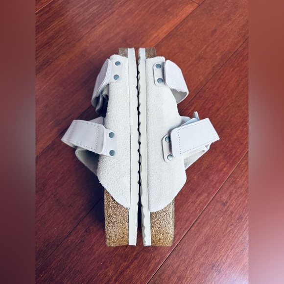 Birkenstock Men Uji Slide Sandals in Antique White various - Picture 8 of 12